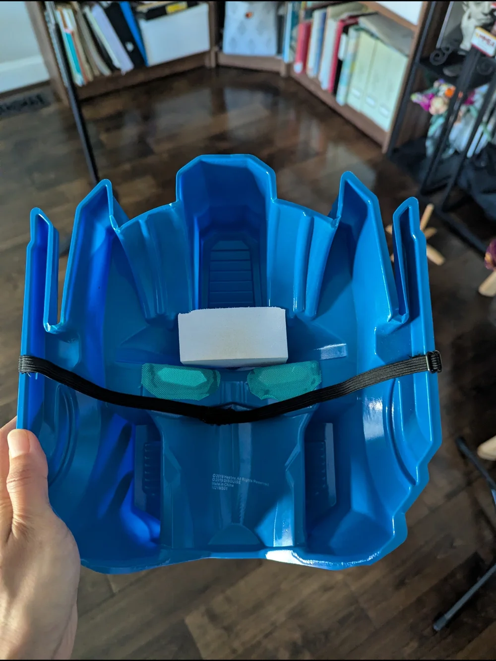 Hasbro Red and Blue Superhero Robot Costume